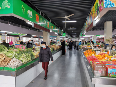 綠欣崧文菜市場(chǎng) 樹立行業(yè)標(biāo)桿，榮獲全國生鮮農(nóng)產(chǎn)品零售行業(yè)示范市場(chǎng)殊榮